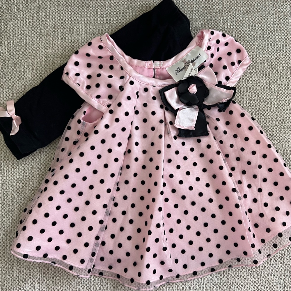 Rare Editions Long Sleeve & Leggings 3-6 Months